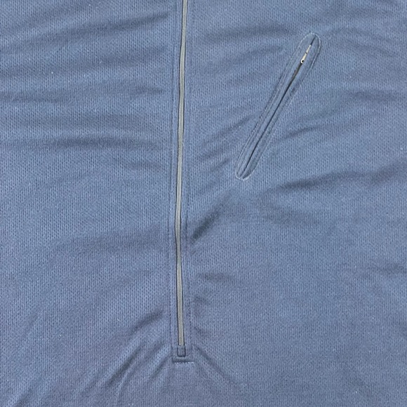 RLX Polo Sport Mens Blue Quarter Zip Pullover Performance Jacket 2XL VTG NWT - Picture 3 of 9